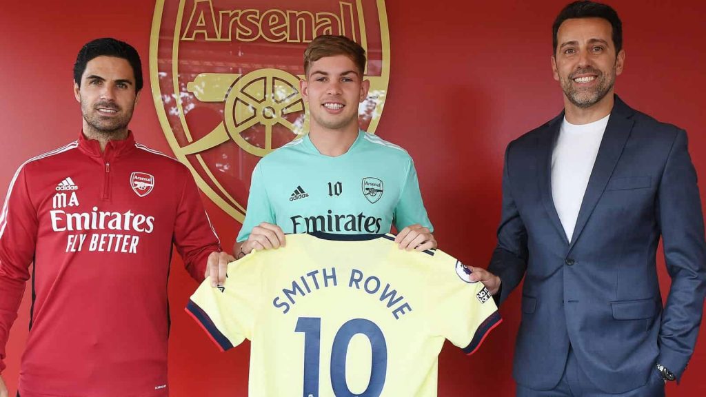 Emile Smith Rowe ký hợp đồng Arsenal dài hạn mới