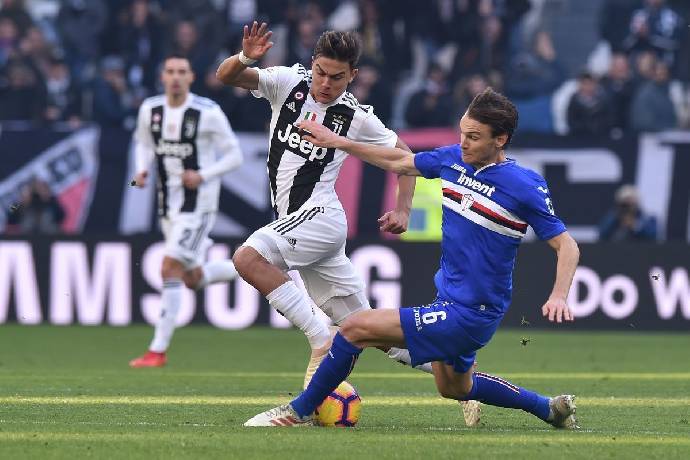 Kèo Châu Âu Sampdoria vs Juventus ngày 13/3